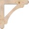 Ekena Millwork Legacy Craftsman Smooth Bracket w/ Offset Brace, Douglas Fir, 7 1/2"W x 40"D x 40"H BKT0806X40X40LEC04SDF - alternate 3